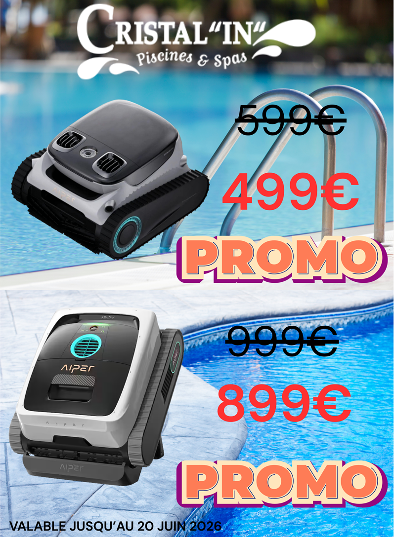 Promo robots AIPER : dès 499 € au lieu de 599 € jusqu'au 20 juin